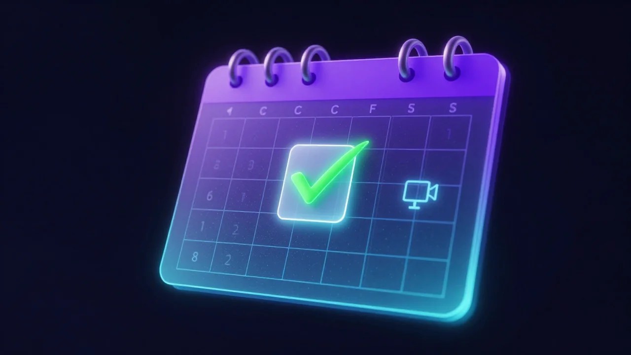 Agendamento automático no calendário